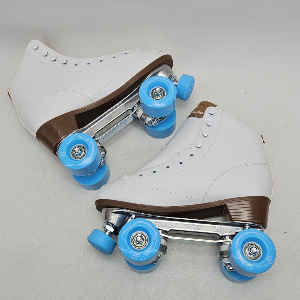 Roller Derby Cruze XR White Teal Women 9 Quad Roller Skates U727W New in Box - Picture 3 of 16